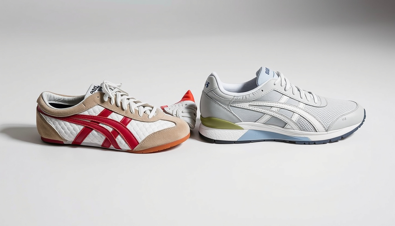 Onitsuka Tiger so với ASICS: Sự khác biệt chi tiết